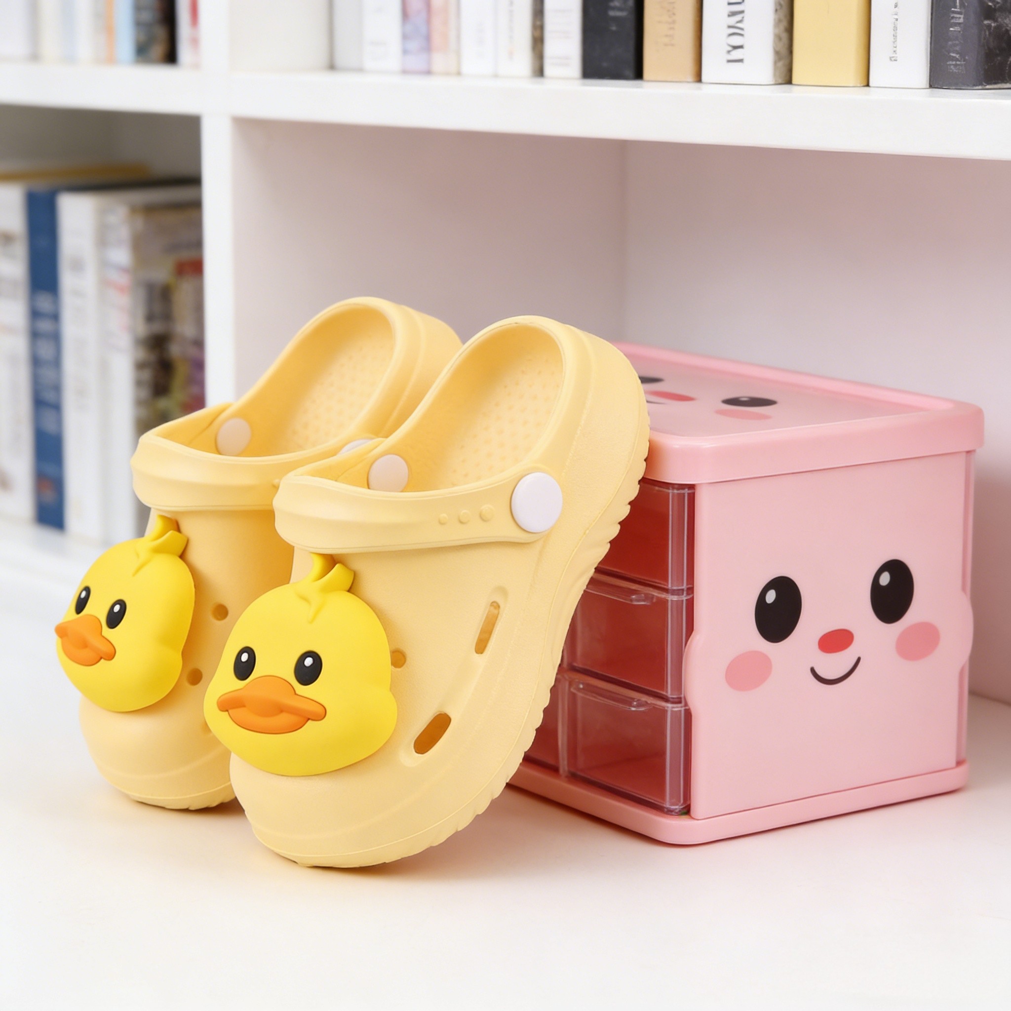 小鸭子儿童拖鞋男童女童女孩防滑夏季室内洗澡卡通亲子居家凉拖,童鞋/婴儿鞋/亲子鞋,儿童凉拖鞋,淘宝优惠券,粉丝福利购,淘宝优惠卷