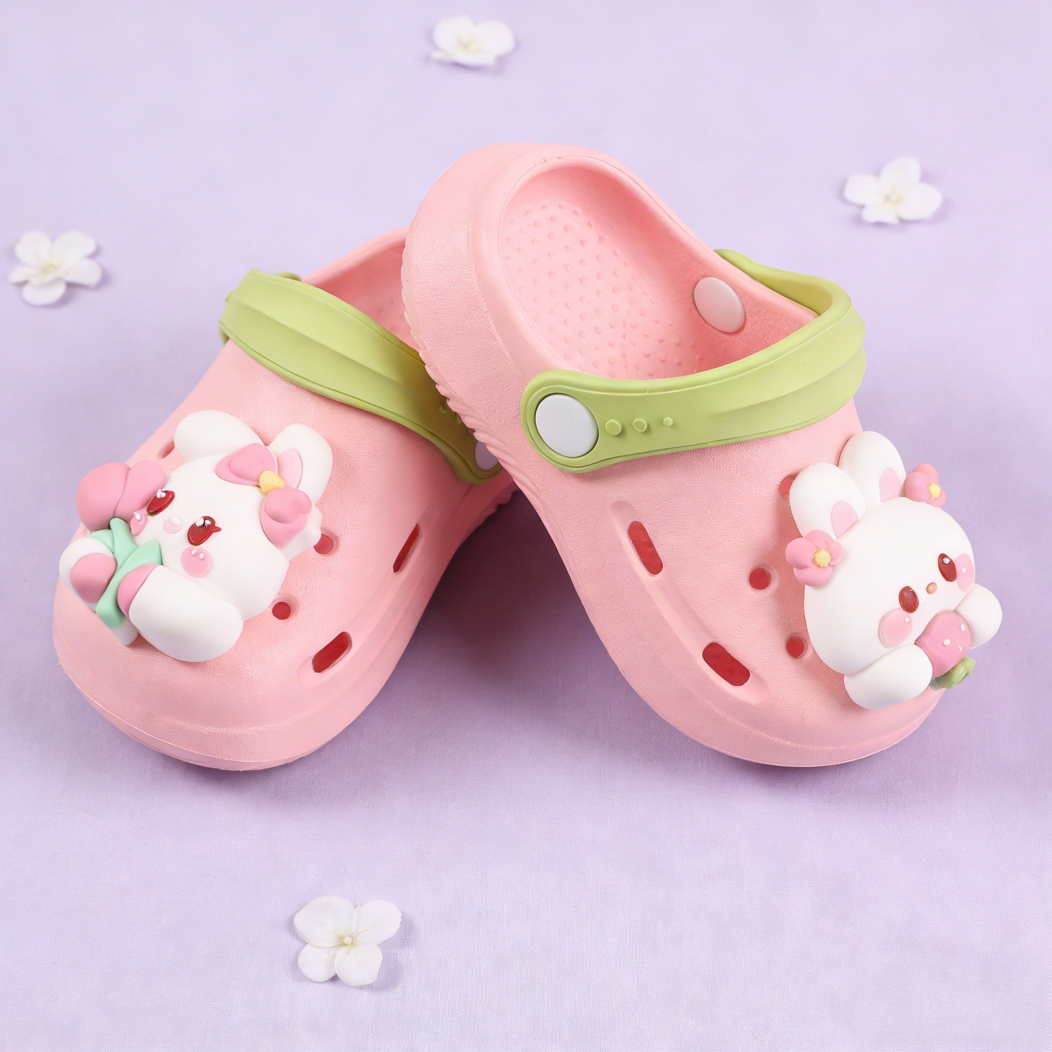 草莓兔儿童拖鞋男女童女孩防滑夏季室内洗澡可爱卡通家居沙滩凉拖,童鞋/婴儿鞋/亲子鞋,儿童凉拖鞋,淘宝优惠券,粉丝福利购,淘宝优惠卷