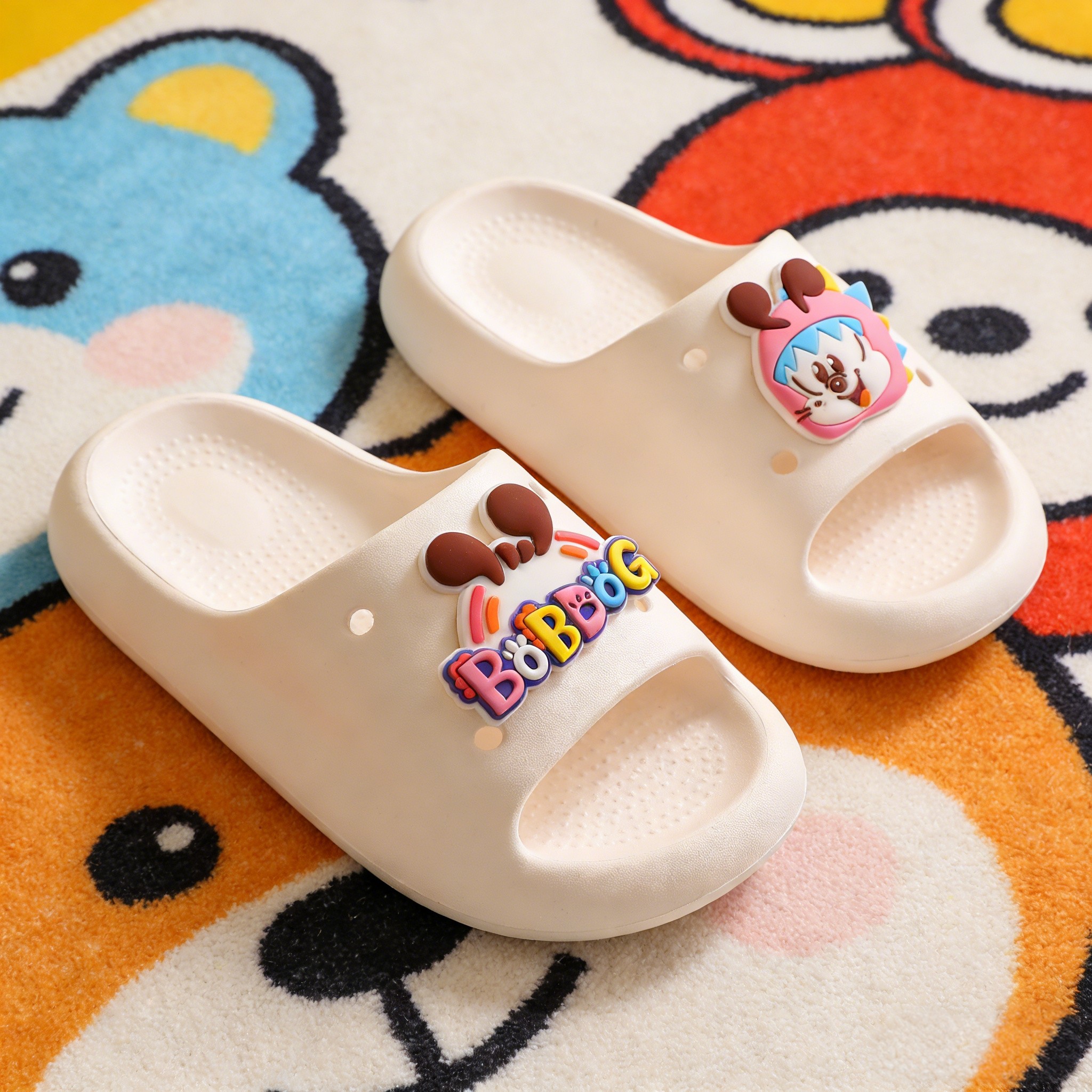 巴布豆儿童拖鞋宝宝防滑卡通夏居家室内eva男童女童小童软底凉拖,童鞋/婴儿鞋/亲子鞋,儿童凉拖鞋,淘宝优惠券,粉丝福利购,淘宝优惠卷