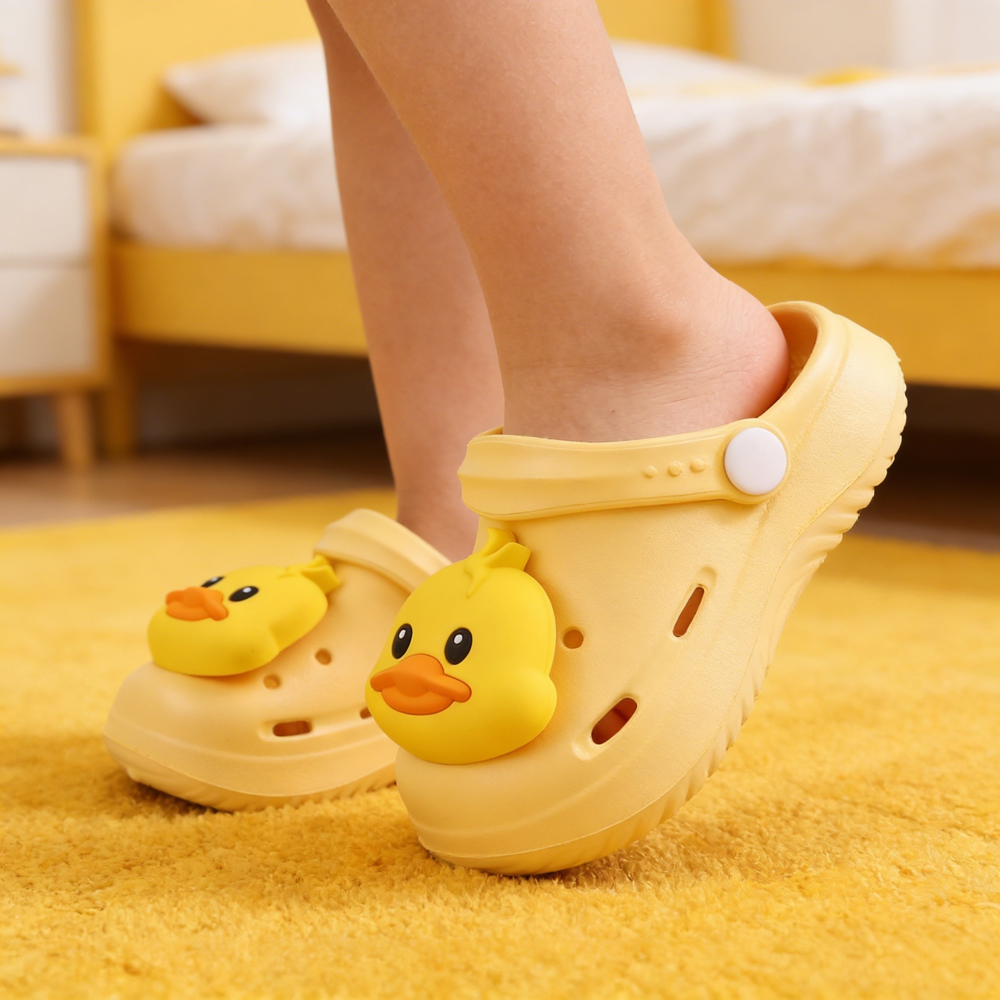 小鸭子儿童拖鞋男童女童女孩防滑夏季室内洗澡卡通亲子居家凉拖,童鞋/婴儿鞋/亲子鞋,儿童凉拖鞋,淘宝优惠券,粉丝福利购,淘宝优惠卷