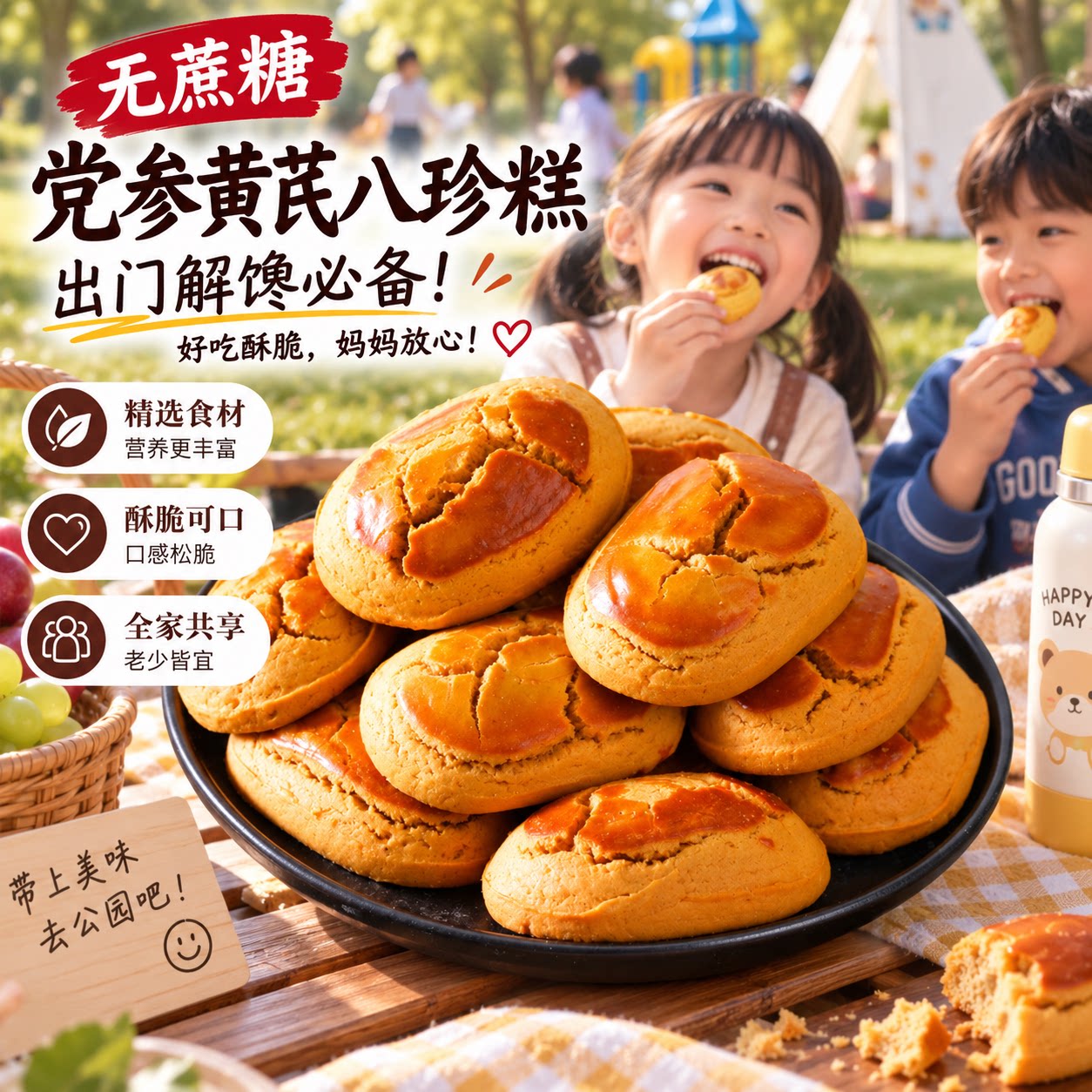 户外解馋无蔗糖猴头菇黄芪党参图片