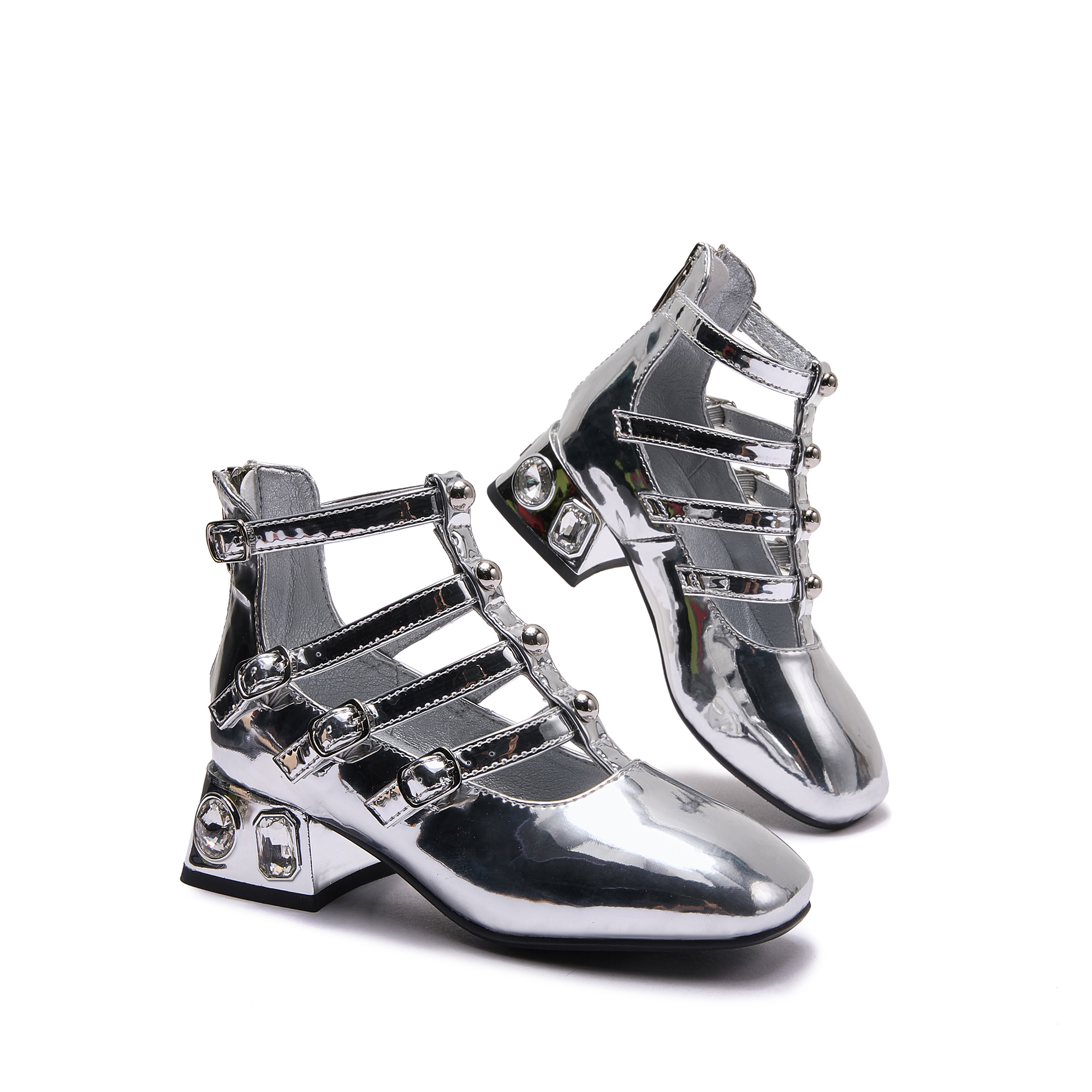 时尚钻跟走秀专用舒适不累脚