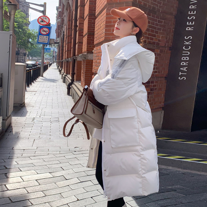 超长款过膝羽绒服女2023冬季新款宽松时尚韩版设计感加厚韩系外套使用感如何?