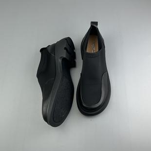 D家16年老店 热销弹力布拼牛皮休闲女鞋 设计师款单鞋 百搭 8168