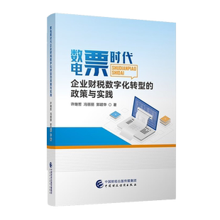 数电票时代企业财税数字化转型的政策与实践 许继哲，冯丽丽，郭颖华 9787522331553 中国财政经济出版社