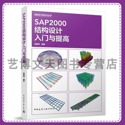 SAP2000结构设计入门与提高 结构设计新形态丛书 杨韶伟 9787112314973 中国建筑工业出版社