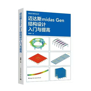迈达斯midas Gen结构设计入门与提高 结构设计新形态丛书 杨韶伟 9787112298341 中国建筑工业出版社