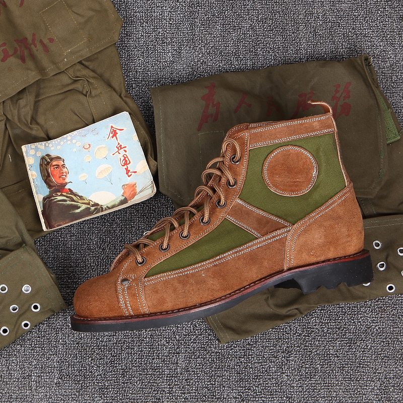 高帮皮鞋固特异工装靴大逃亡男靴