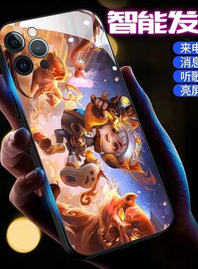 王者荣耀realmegtneo5se手机壳动漫新款真我gt5pro限量版realmnegtneo3来电闪发光gtneo2t抖音同款gt5防摔套