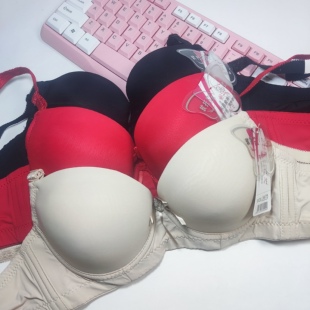 中薄杯有钢圈文胸 特价 光面内衣 蜜彩依333性感 单件 9.9元