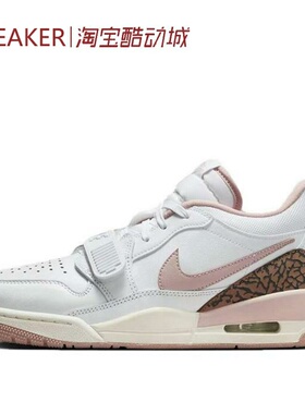 秋Jordan Legacy 312 Low AJ312 篮球鞋 女款 白粉 FQ7827-116