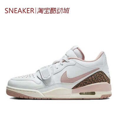 秋Jordan Legacy 312 Low AJ312 篮球鞋 女款 白粉 FQ7827-116