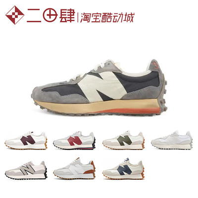 NEWBALANCE白蓝红鸳鸯跑步鞋