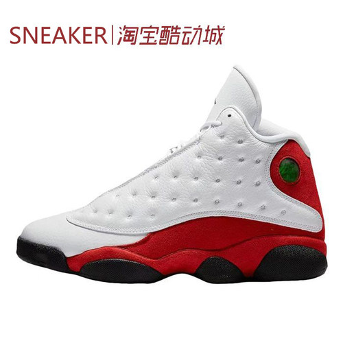 #Jordan Air Jordan 13 AJ13 篮球鞋 芝加哥 白红 414571-102