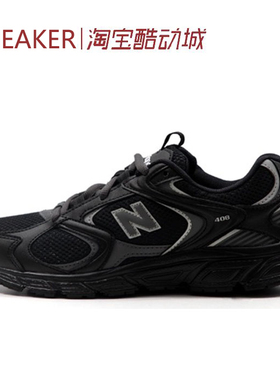 #新百伦 New Balance 408系列 跑步鞋 透气 低帮 黑色 ML408K