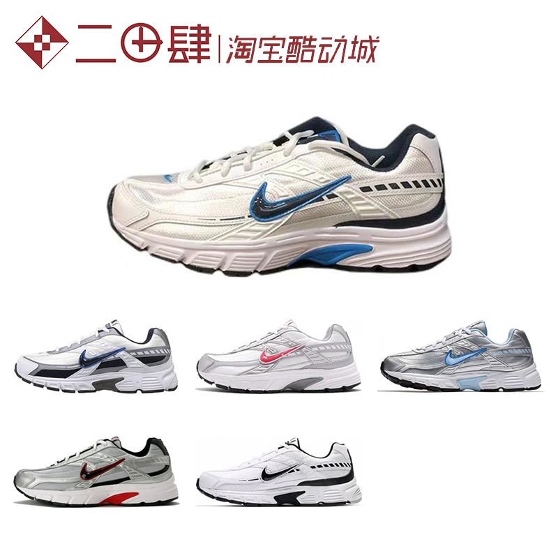 热销Nike Initiator 复古 老爹鞋 跑步鞋 灰银 白蓝 黑银 394053 运动鞋new 跑步鞋 原图主图