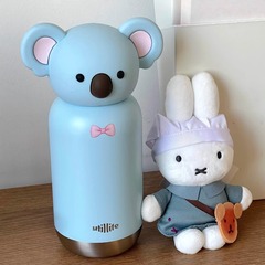 Utillife兽乐派动物保温杯不锈钢水杯儿童可爱卡通女孩创意礼物