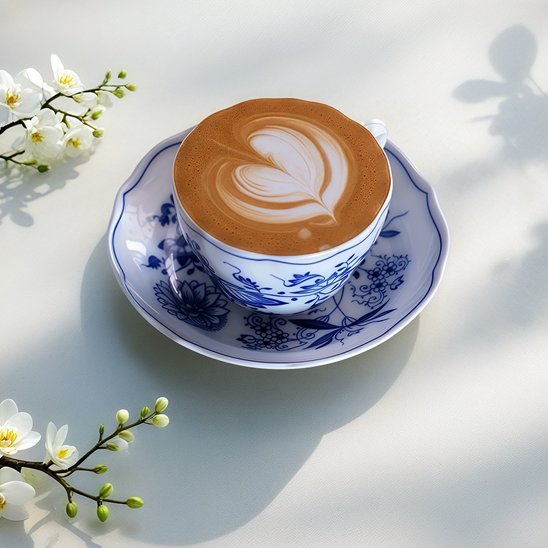 德国百年狮牌蓝洋葱系列餐具正品