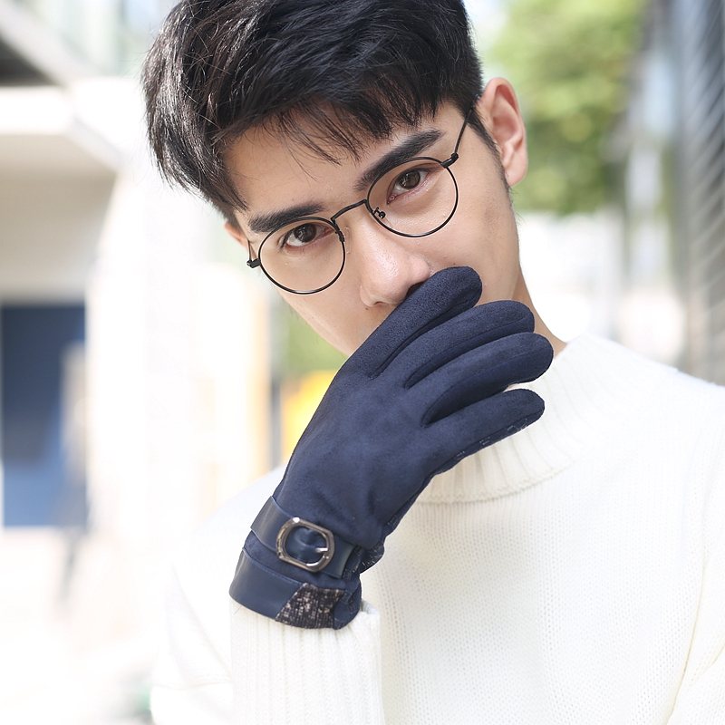 Gants pour homme      en coton - Ref 2782458 Image 1