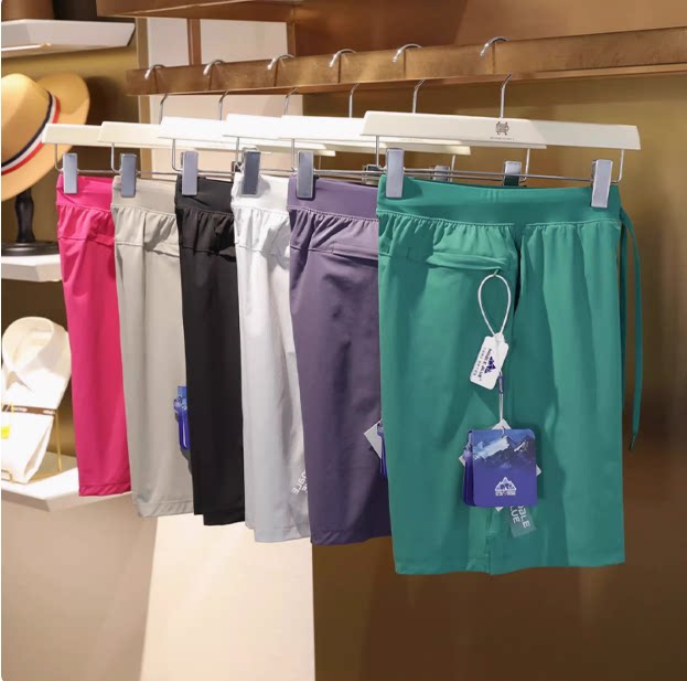城市机能风五分裤2025夏季新款男士户外跑步运动健身速干短裤1083