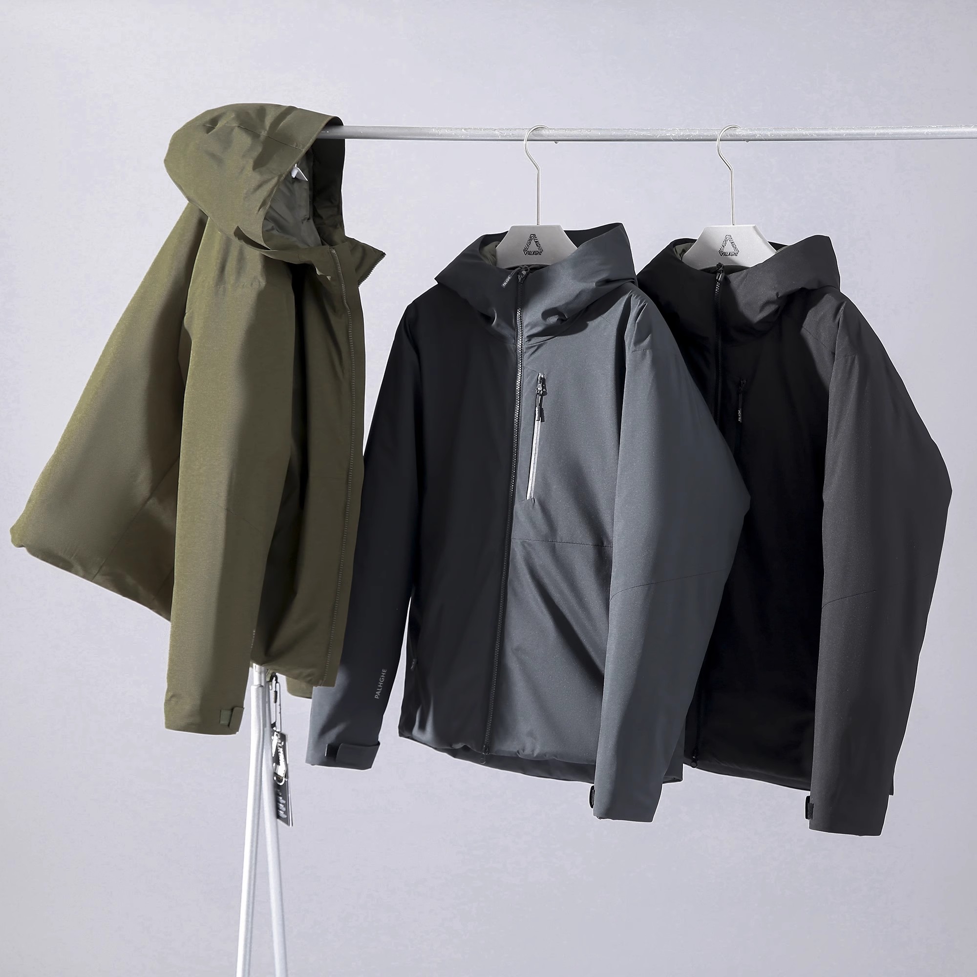 石墨烯云绒填充冬男防水保暖棉服