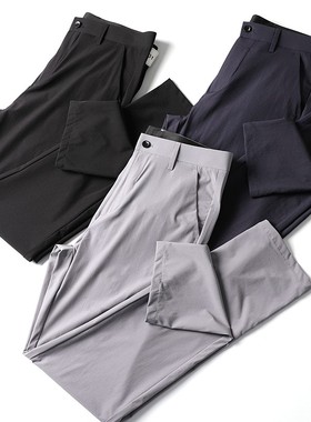 老美高端线 高尔夫DRY弹力男士修身休闲裤春夏户外运动薄款长裤潮