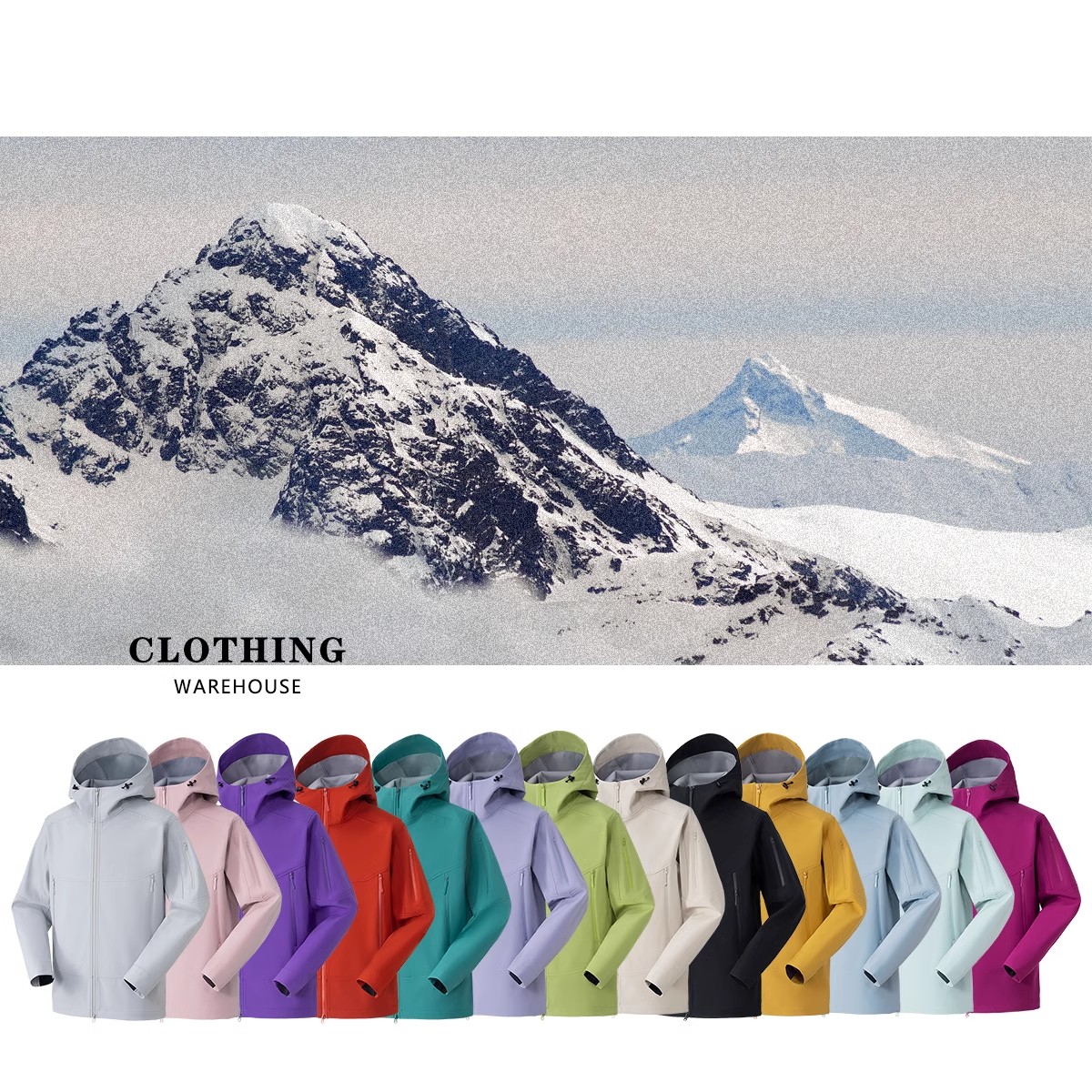 三防软壳冲锋衣外套登山夹克潮