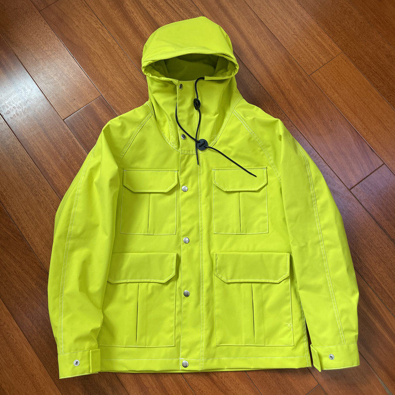 omni-heat热反射隔层 日本户外防水多袋工装休闲连帽夹克外套男女