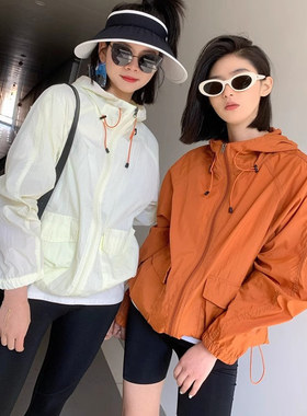 IN BLUE 源头价！高效防晒UPF50+薄如蝉翼冰感透气防晒服外套女