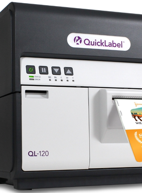 彩色商标桌面打印机Quicklabel QL-120标签高清便捷标签打印机