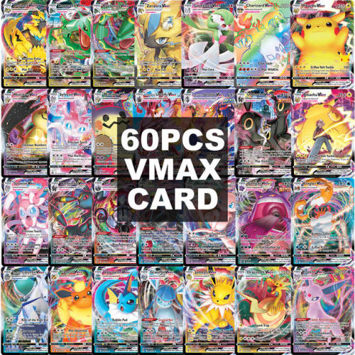 不重复vmaxmega神奇宝贝卡牌
