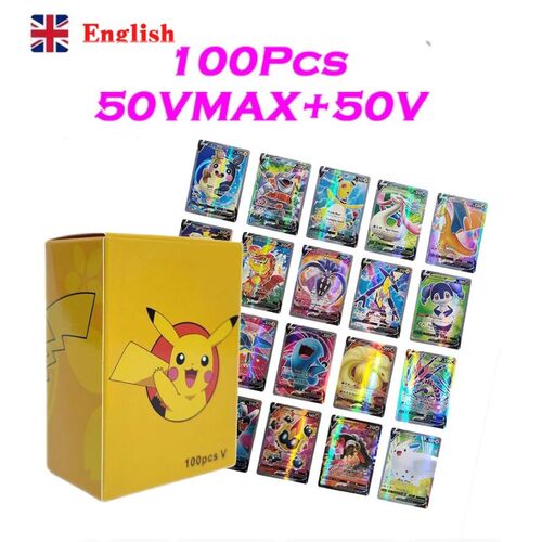 Pokémon Cards精灵宝可梦英文卡神奇宝贝卡片vmax GX口袋怪MEGA