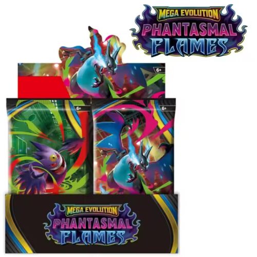 神奇宝贝卡片pokemon cards宝可梦ME02-Phantasmal FlamesPTCG卡