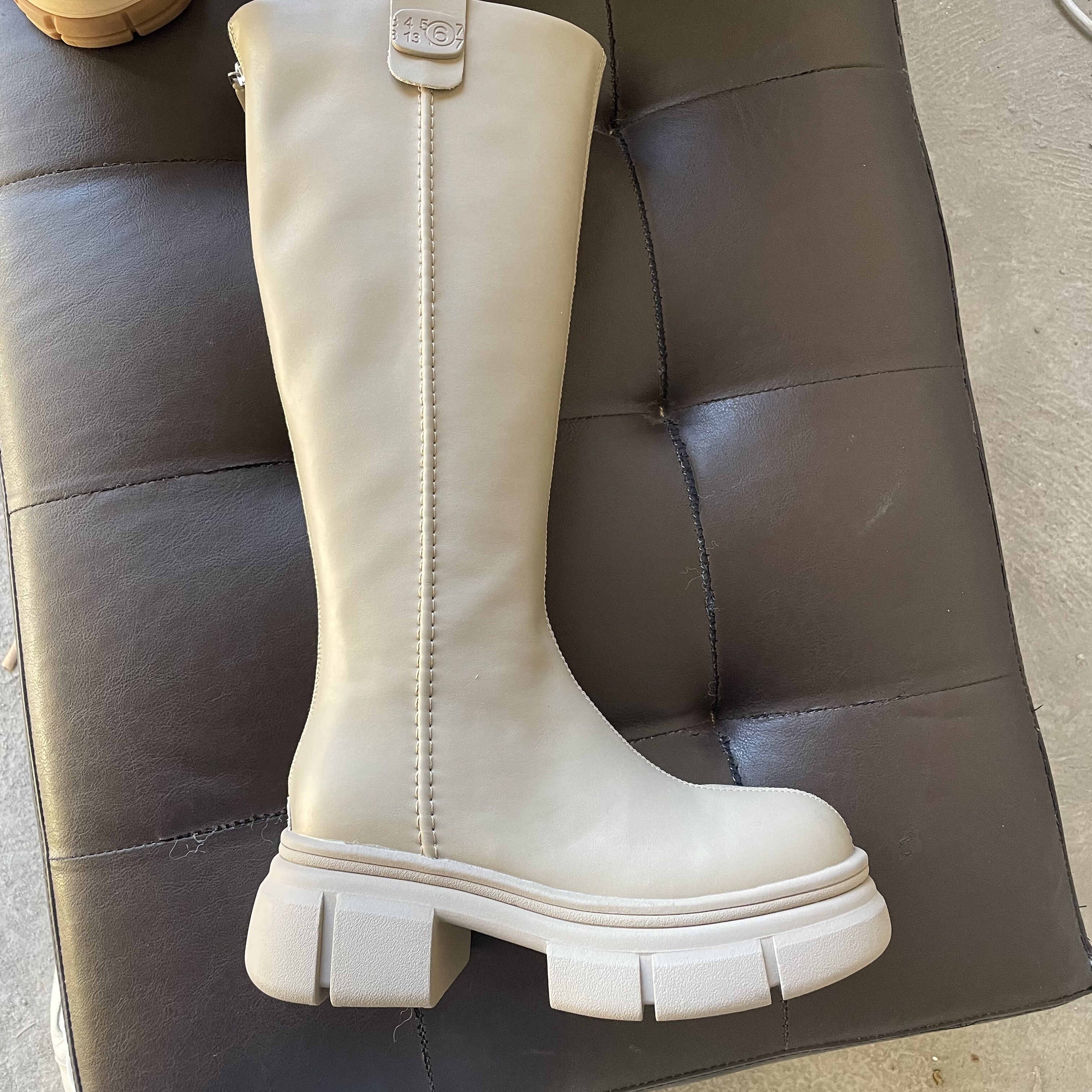 浪漫雨晴头层牛皮厚底马丁靴女2025冬新款加绒保暖棉鞋毛毛高筒,女鞋,骑士靴,淘宝优惠券,粉丝福利购,淘宝优惠卷