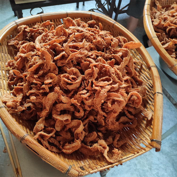 小吃过桥米线香酥肥肉瘦肉