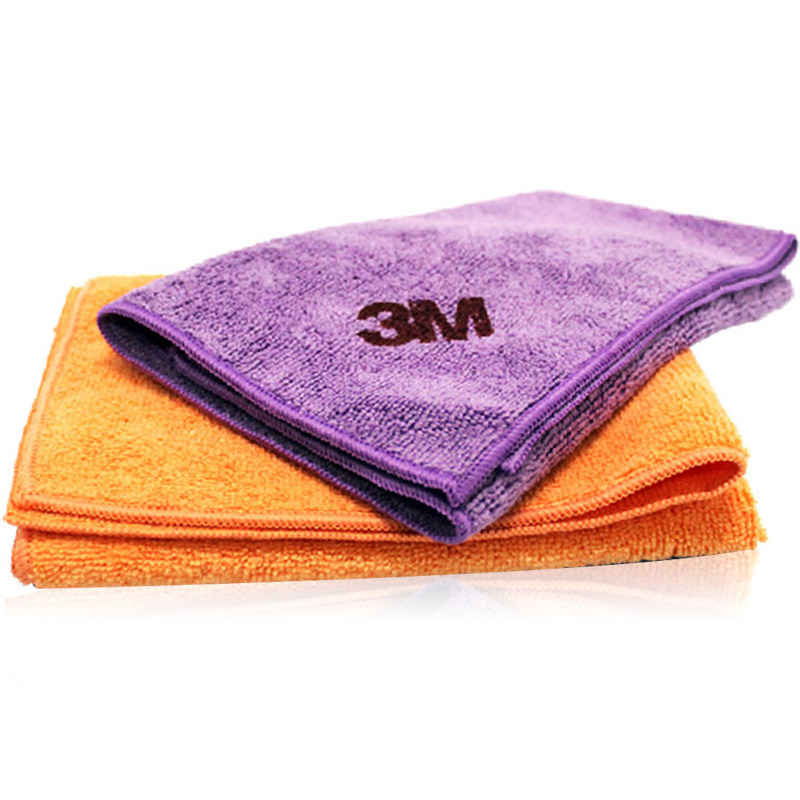 3M 细纤维毛巾 洗车毛巾 擦车毛巾 擦车布汽车毛巾 颜色随机发货