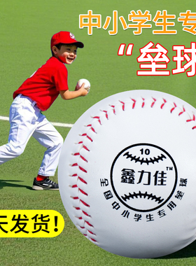 垒球小学生专用10寸软式硬棒球训练球中考标准运动会比赛投掷垒球