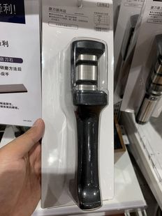 磨刀器两段厨房磨刀石 日式 正品 国内上海NITORI尼达利家居代购