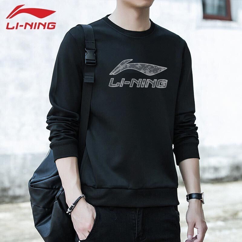 中国李宁卫衣男2022新款秋季印花长袖薄绒宽松圆领男士上衣运动服在类目 运动服/休闲服装, 运动卫衣/套头衫中 - 来自Buy2taobao.com提供专业的淘宝代购服务
