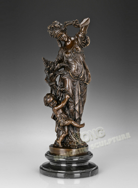 欧式风办公室样板房工艺礼品包邮