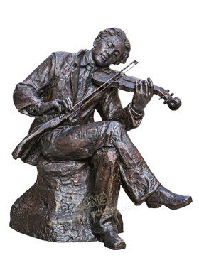 鸿鑫雕塑黄铜中式户外大型铜雕塑