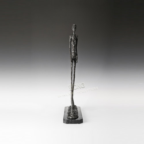 鸿鑫雕塑黄铜孤独的行者工艺摆件