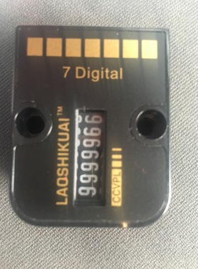 精品美国PROGRESSIVE塑胶模具CVPL-100注塑机械式黑色计数器方形