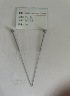 SKH51托针EHS2-104.54-P0.75-N45米思米盘起标准托杆公差0/-0.005