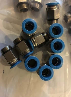 德国FESTO原装正品QS-G3/8-12快速接头费斯托快插接头现货186103