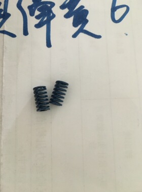 精品模具蓝色TL/SSWL6*10高强度日标矩形弹簧外径6长10扁型簧压簧