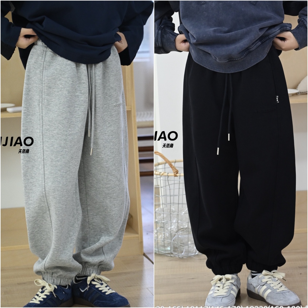 天依角韩版束脚宽松休闲百搭卫裤