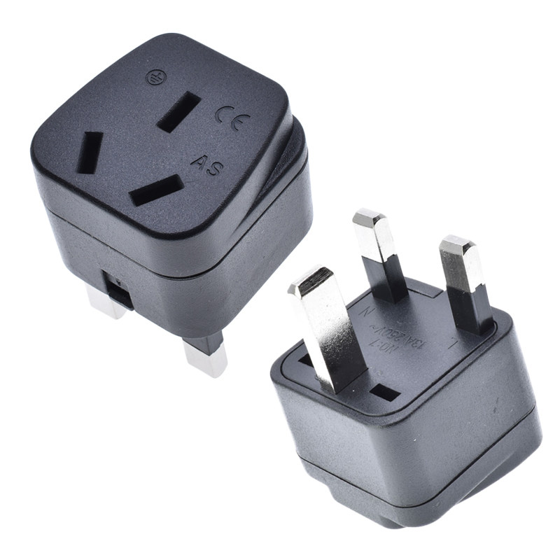国标三插转换插座 英国三方脚插头 新加坡英国香港旅行适配器as-7