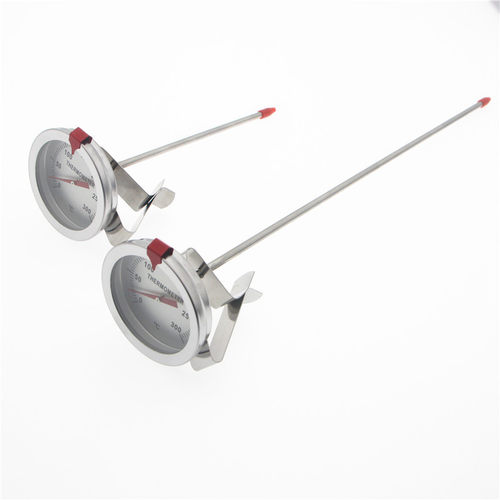 不锈钢油炸锅温度计300°高温测