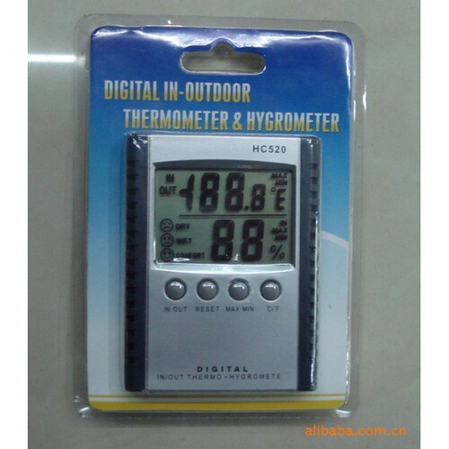 供应HC520温度计室内外温湿度表H